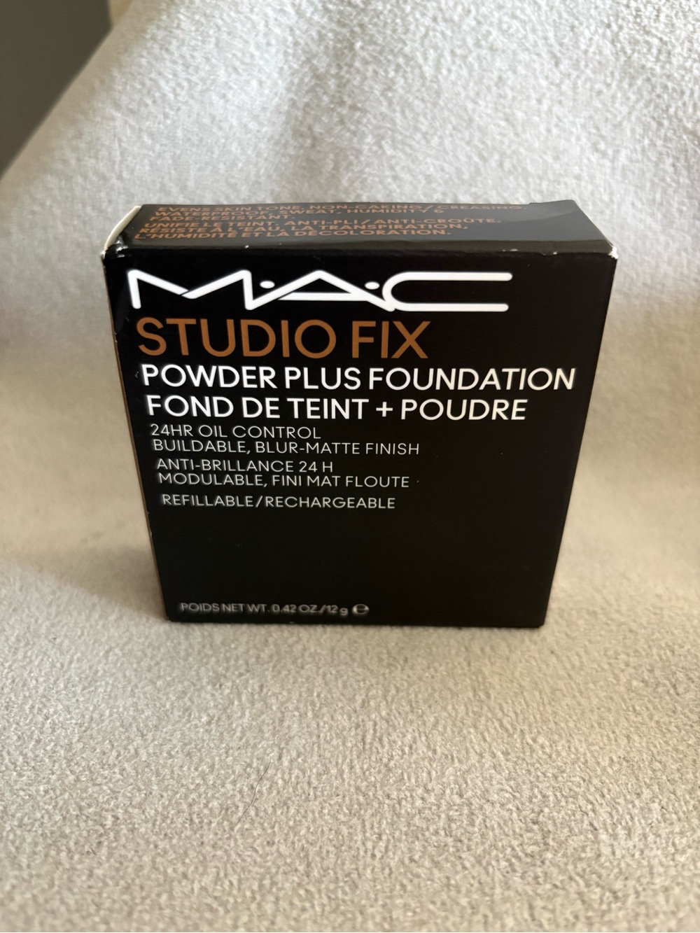 MAC Cosmetics Studio Fix Powder Plus Foundation shade NC55 Brand New in Box!! - Picture 2 of 4